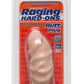 Raging Hard-Ons - Large Textured Anal Plug - Flesh/Vanilla