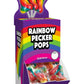 Rainbow Pecker Pops - 72 Per Bowl/Display