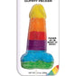 Rainbow Sweet and Sour Jumbo Gummy Pecker - Multicolor