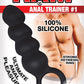 Ram Anal Trainer #1 Silicone Anal Probe - Black
