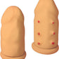Ram Extension Condoms Latex Extender Sleeves - Vanilla - 2 Per Box