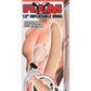 Ram Inflatable Latex Dildo - Flesh/Vanilla - 12in