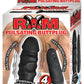 Ram Pulsating Butt Plug Vibrating - Black - 4in