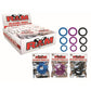 Ram Silicone Cock Rings - Assorted Colors - 24 Per Display/3 Pack/Display