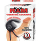 Ram Silicone Vibrating Cock Ring - Black