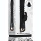Rapid Rabbit Rechargeable Silicone Thrusting Rabbit Vibrator - Black