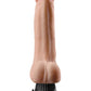 Real Feel Deluxe No. 4 Wallbanger Vibrating Dildo with Balls