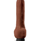 Real Feel Deluxe No. 5 Wallbanger Vibrating Dildo with Balls