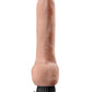 Real Feel Deluxe No. 5 Wallbanger Vibrating Dildo with Balls