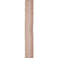 Real Skin All American Whoppers Double Dildo Dildo - Flesh/Vanilla - 18in