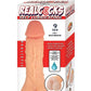 Realcocks Self Lubricating 9 3 In 1 Masturbator - Vanilla/White