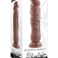 Realistic Dong - Chocolate - 7in
