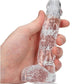 Realrock Crystal Clear Dildo with Balls