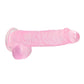 Realrock Crystal Clear Dildo with Balls