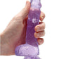Realrock Crystal Clear Dildo with Balls