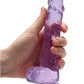 Realrock Crystal Clear Dildo with Balls