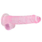 Realrock Crystal Clear Dildo with Balls