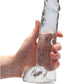 Realrock Crystal Clear Dildo with Balls