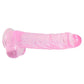 Realrock Crystal Clear Dildo with Balls