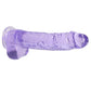 Realrock Crystal Clear Dildo with Balls