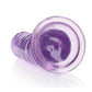 Realrock Crystal Clear Straight No Balls Dildo