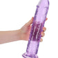 Realrock Crystal Clear Straight No Balls Dildo
