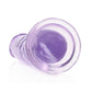 Realrock Crystal Clear Straight No Balls Dildo