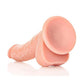 Realrock Curved Realistic Dildo with Balls and Suction Cup