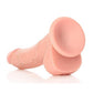 Realrock Curved Realistic Dildo with Balls and Suction Cup