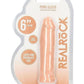 Realrock Skin Penis Extender - Vanilla - 6in