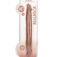 Realrock Skin Realistic Double Dildo - Caramel - 14in