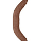 Realrock Skin Realistic Double Dildo - Caramel - 18in
