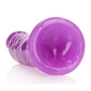 Realrock Slim Glow In The Dark Dildo with Suction Cup