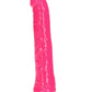 Realrock Slim Glow In The Dark Dildo with Suction Cup - Glow In The Dark/Pink - 9in