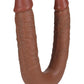 Realrock Ultra Realistic Skin U Shaped Double Dildo