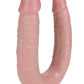 Realrock Ultra Realistic Skin U Shaped Double Dildo