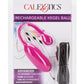 Rechargeable Kegel Ball USB Recharge Silicone Ball Waterproof - Pink - 3in