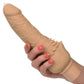 Rechargeable Power Stud Cliterrific Silicone Vibrating Dong
