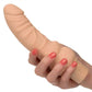 Rechargeable Power Stud Curvy Silicone Vibrating Dong
