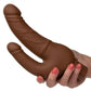 Rechargeable Power Stud Over and Under Silicone Vibrating Double Dong