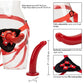 Red Rider Adjustable Strap-On with Dildo