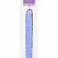 Reflective Gel Veined Double Dildo - Purple - 12in