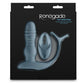 Renedage The Handyman Rechargeable Silicone Cock Ring and Prostate Massager with Remote