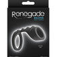 Renegade Bolster Silicone Cock Ring - Black