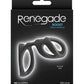 Renegade Boost Silicone Cock Ring - Black