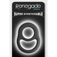 Renegade Cradle Silicone Cock Ring - Black