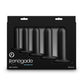 Renegade Dilator Kit Silicone Anal Plugs with Suction Cups