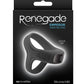 Renegade Emperor Rechargeable Silicone Vibrating Cock Ring - Black