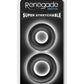Renegade Erectus Silicone Cock Ring - Black