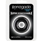 Renegade Fireman Ring Silicone Cock Ring - Black - Small